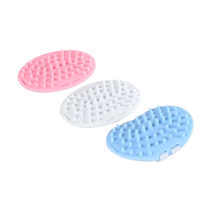 Brosse de toilettage pour animaux de compagnie en caoutchouc Brosse de toilettage pour chats