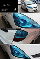Film Bungkus Lampu Depan Mobil PVC 0,3*8m, Vinyl Perekat Sendiri, Warna Berubah, Ramah Lingkungan, Anti Gores, Stiker Tinting