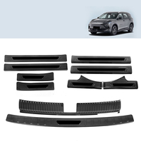 Accessoires intérieurs en acier inoxydable pour MG S5 EV : Protection de seuil de porte, bande de bienvenue, protection de coffre, patch de pare-chocs arrière, modification