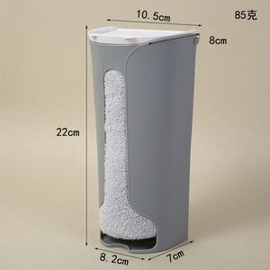 Support mural personnalisé en plastique pour cuisine, épicerie et distributeur, organisateur de sacs pour armoire, boîtes et bacs de rangement pour bureau - Product Image 2