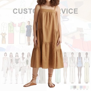Nouvelle collection été 2025 : <span class=keywords><strong>Robe</strong></span> midi Y2K en dentelle, style patchwork, sexy, dos nu, broderie, décontractée, bohème, pour femme, idéale pour les vacances. - Product Image 2
