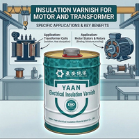 Vernis d'impregnation isolant électrique à base d'époxyestère iminique de classe F/H pour bobinage de stator de moteur et de transformateur