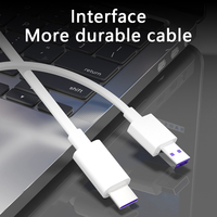 Cable de Carga Rápida USB Tipo-C a Tipo-A de 1m con Conductor de Cobre Puro para Computadora y Dispositivos Móviles