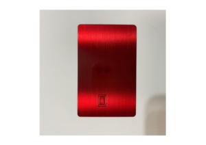 Carta Metallica Personalizzata Spazzolata Nera Opaca a Tema Amore per Carte di <span class=keywords><strong>Debito</strong></span> e Credito Bancarie per Pagamenti - Product Image 5