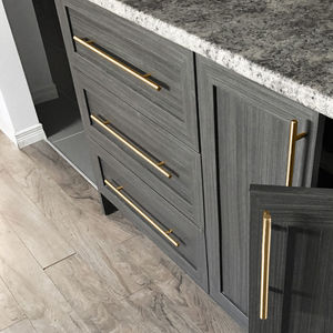 Modern and Simple American Cabinet Door Handle Nordic Wardrobe Gold <strong>Matte</strong> <strong>Black</strong> Cabinet Drawer <strong>Pull</strong> - Product Image 2