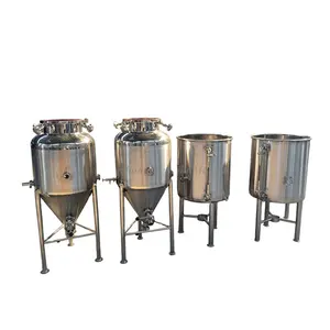 Panier de bière en acier inoxydable, fermeture personnalisée, bac de bière, 1bbl équipement de brasserie, réservoir de fermentation