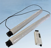 Moteur à tambour en PVC AC - 220V 380V Résistant à l'usure pour convoyeur à bande lourd et industrie de l'emballage CE Longueur personnalisée