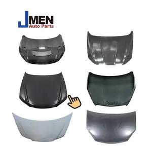 Jmen calçado automotivo para toyota crown, capuz confortável e moldável para saída de carro, peças corporais