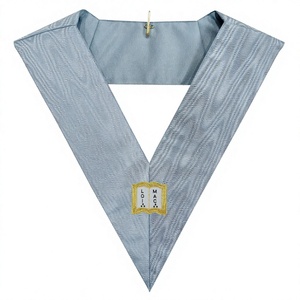 ปกคอเสื้อของเจ้าหน้าที่เครื่องราชกกุธภัณฑ์ชาวฝรั่งเศสทันสมัยเครื่องประดับโบสถ์แบบยูนิเซ็กส์สำหรับผู้ใหญ่ - Product Image 1