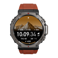 Montre connectée Android GPS DM58 avec baromètre d'altitude, fonction d'appel, pour l'alpinisme, l'exploration, la plongée sous-marine