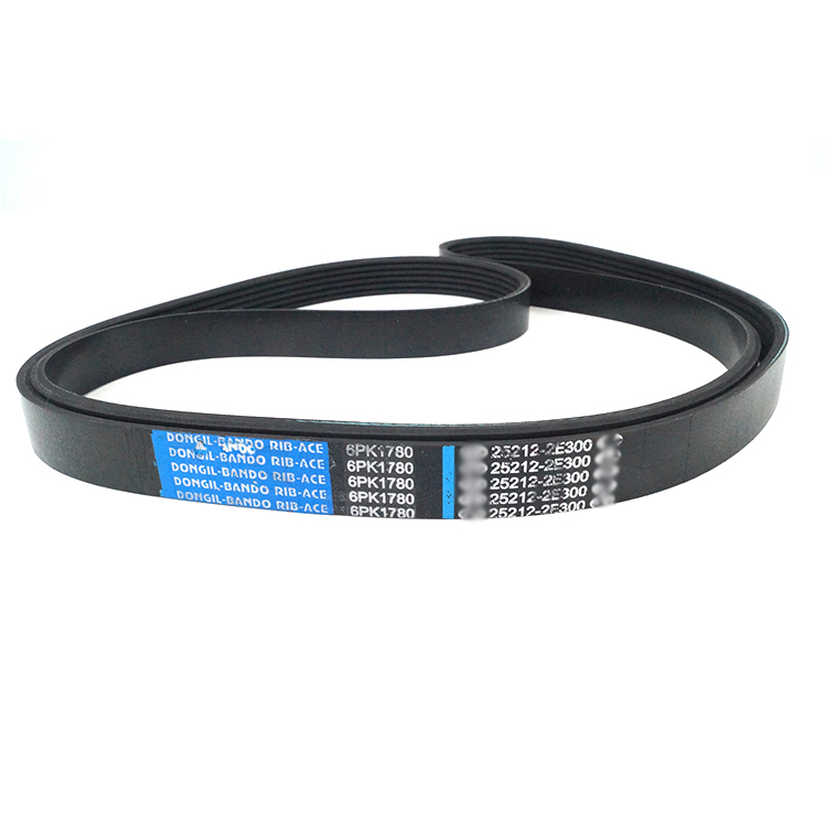 Genuine V-Ribbed Belt Fan Drive V Belt 25212-2E300 for Hyundai/kia