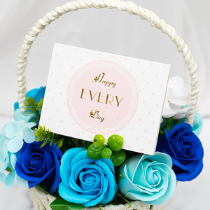 Tarjetas <span class=keywords><strong>de</strong></span> Felicitación Plegables Impresas a Color al por Mayor, Tarjetas <span class=keywords><strong>de</strong></span> Agradecimiento para Bodas, Cumpleaños, San Valentín y Todas las Ocasiones - Product Image 3