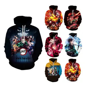 Unisexe Anime Cosplay 3D Digital Printing Berserk Anime Weird Jacket Oversized Hoodies Cheap Casual Hoodie Men