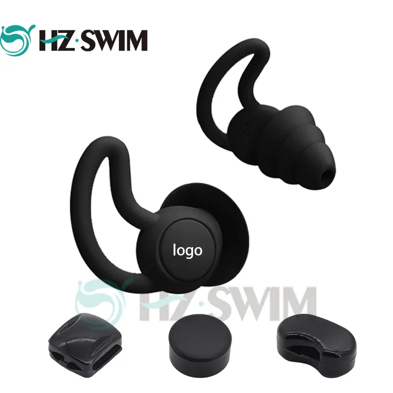 Noise Cancelling EarPlugs Silicone Ear Plugs for Sleeping Soft Earplug for Swimming Sleeping Travel noise reducing earplugs