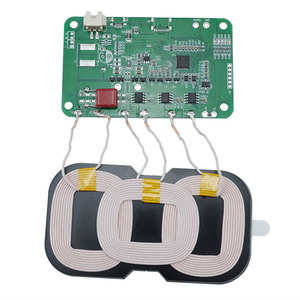 Tùy chỉnh 12V 24V 15W xe sạc không dây 3 cuộn pcba PCB board <span class=keywords><strong>Transmitter</strong></span> không dây sạc mô-đun - Product Image 1