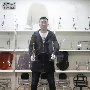 Pare-brise de moto de déflecteur de support de chrome de vente chaude pour <span class=keywords><strong>Vespa</strong></span> <span class=keywords><strong>PX</strong></span> 150 - Product Image 4