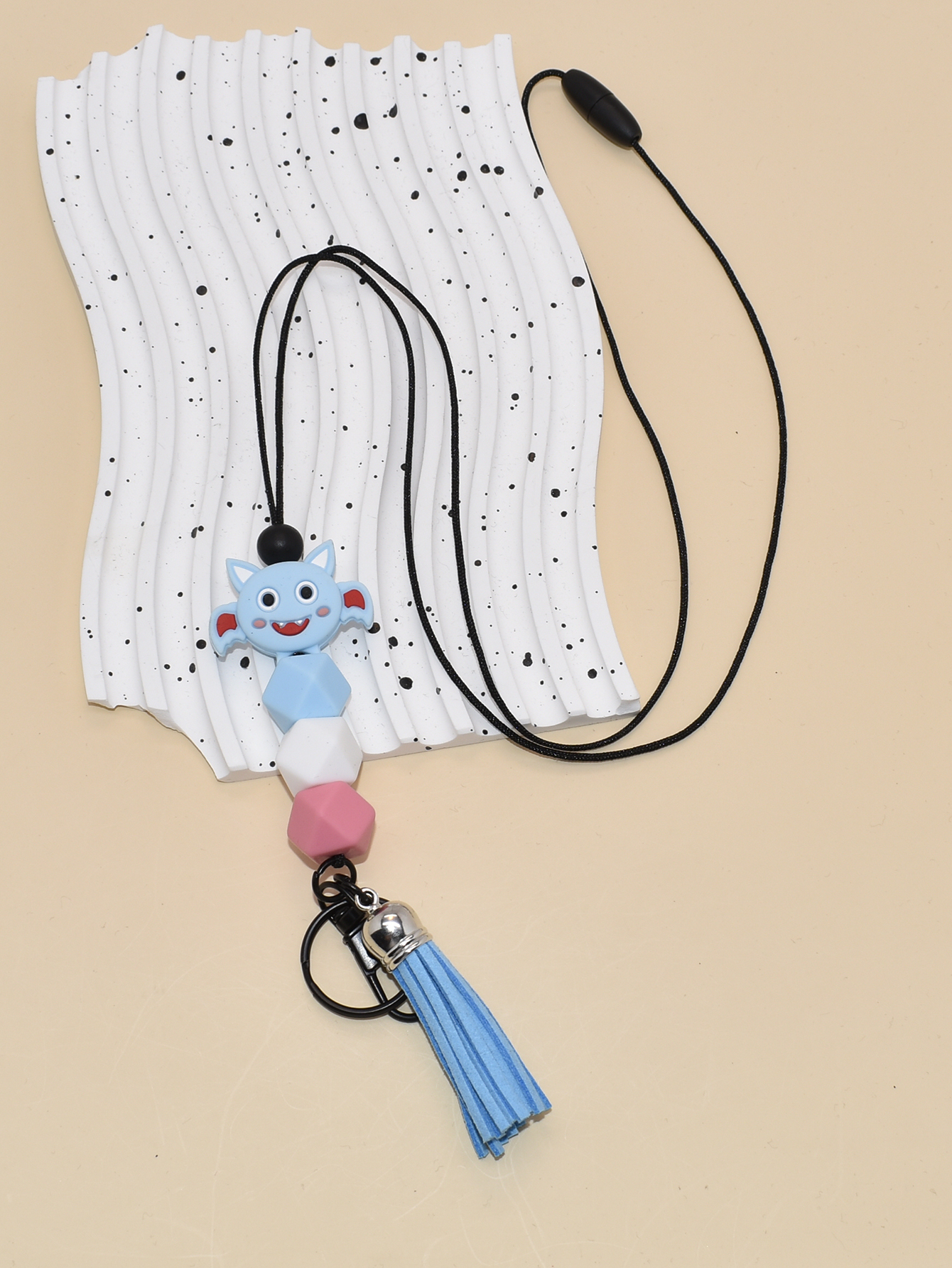 New Silicone Beaded Nurse Lanyard Retractable Badge Reel Nurse Lanyard Gift for Healthcare Professionals Image 4