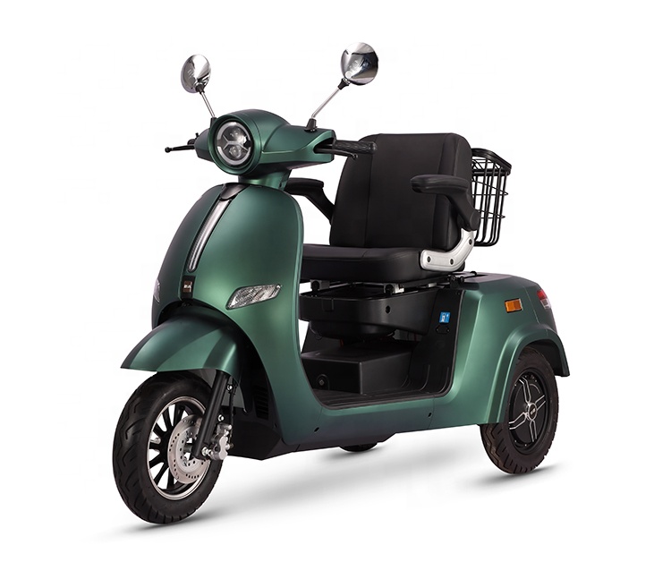 Hot Sale 3 Wheels Adults 400w Scooters Electric Tricycles Mobility 60v Three Wheel Motorcycles
