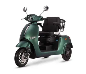 Hot Sale 3 Wheels Adults 400w Scooters Electric Tricycles Mobility 60v Three Wheel Motorcycles