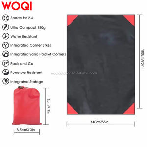 Woqi China fabricante venda quente portátil de peso leve bolso praia cobertor à prova d' água - Product Image 2