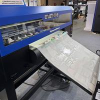 2025 Impresora Dtf de alta calidad Plotter de 2 cabezales Dtf I3200 Dtf Impresora de ropa Doble cabezal y horno agitador Combo 60cm Set