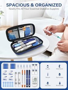 Étui de transport portable <span class=keywords><strong>étanche</strong></span> en EVA pour stylo à insuline, avec affichage de la température, pour le refroidissement et le stockage, idéal pour les voyages - Product Image 4