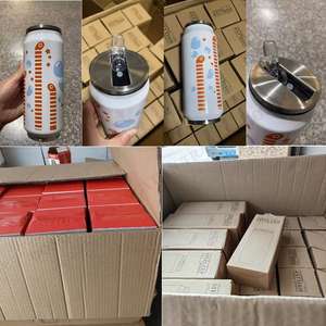 Nieuw Ontwerp Sublimatie Cokes Kunnen Vacuüm Cup Dubbele Wand 304 Roestvrij Staal Reizen Geïsoleerde Cokes Cola Blikjes Met Deksel En Stro - Product Image 4