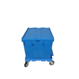Contenedor de almacenamiento de plástico PP de grado alimenticio de alta resistencia, cajas, tapas sólidas con bisagras, apilables, resistentes para <span class=keywords><strong>transporte</strong></span> en movimiento - Product Image 4