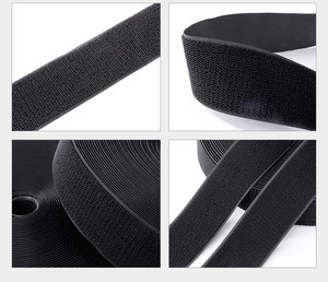 Un-napped vòng lặp bền <span class=keywords><strong>unbrushed</strong></span> vòng băng căng móc và vòng lặp mềm vải ma thuật Băng ban nhạc đàn hồi cho cơ thể y tế hỗ trợ - Product Image 4