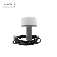 Antenne de navigation marine étanche IP66 1575.42MHz GPS GNSS avec amplificateur de signal actif et interface filetée pour embarcation