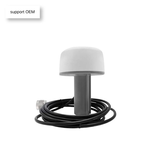 IP66 Waterproof Marine Navigation Antenna 1575.42MHz GPS GNSS Active Signal Booster with Threaded Interface for Vessel