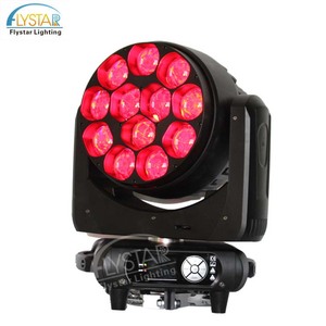 Pieno di colore 12pcs 40w ha condotto fascio di luce DM512 controllo <span class=keywords><strong>elation</strong></span> zoom testa mobile a led Per Il Concerto di Theater - Product Image 2
