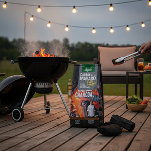 Carbón Vegetal Marabou de Alta Calidad, Bolsa de 10 kg para Barbacoa, Tamaño Grande y Calidad Perfecta, Diferentes Formatos Disponibles - Product Image 2