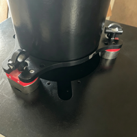 Base magnétique à force de maintien de 500 kg, commutable, pour Fairino FR3 FR5 FR10 FR16, plaque de montage rapide pour bras robotisé Cobot