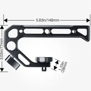 UURig R008 Arri универсальная верхняя ручка для камеры с холодным башмаком установка для DSLR камеры для A6500 A7III Z6 функциональная рукоятка