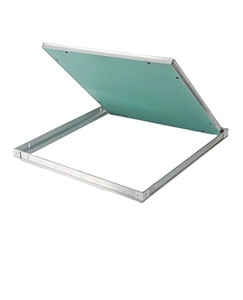 Custom-made Modern Square Aluminum Alloy Gypsum <strong>Ceiling</strong> Inspection <strong>Panel</strong> For Hotels Mall Easy Install Via <strong>Ceiling</strong> Grid 600x600mm - Product Image 1