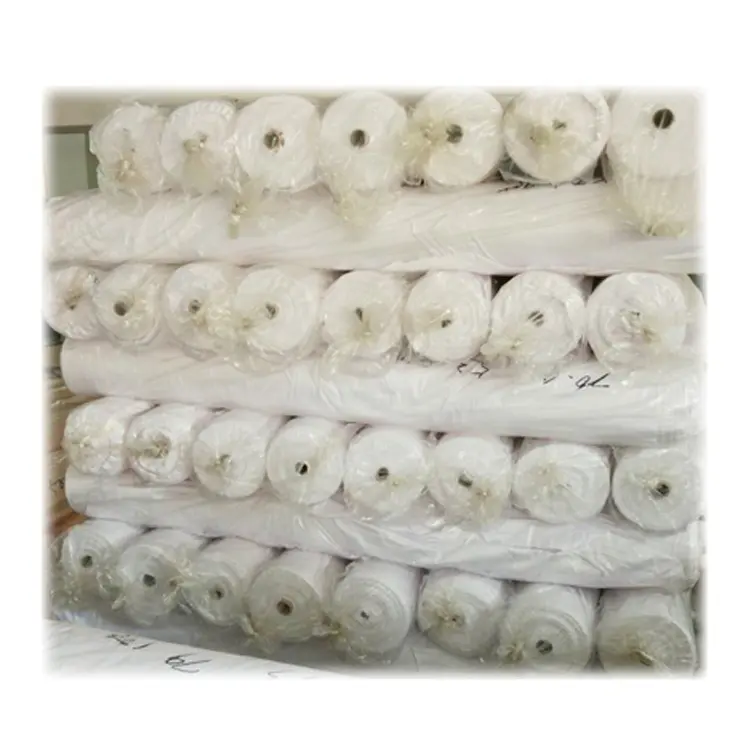 Hot sell white Microfiber 80% Polyester 20% Nylon cloth in roll