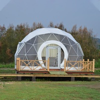 Vente directe d'usine, tente géodésique moderne en PVC personnalisée, tente transparente pour événements