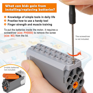 Makerzoid 72-in-1 STEM giáo dục Robot Kit lập trình DIY khối xây dựng cho các lứa tuổi 6 + logic khoa học đồ chơi cho trẻ em - Product Image 5