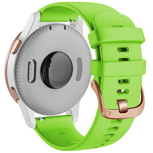Correa de Reloj Deportiva de Silicona Eraysun de 18 mm, 20 mm, 22 mm para <span class=keywords><strong>Garmin</strong></span> Vivoactive 3s//<span class=keywords><strong>Vivomove</strong></span> Forerunner245/Vivoactive <span class=keywords><strong>4</strong></span> - Product Image 4