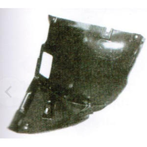 Garniture intérieure de garde-boue avant BMW 1999-2006 E46, pièce de rechange en plastique noir - Product Image 2