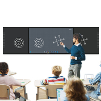 La Chine éducation numérique 185 pouces écran plat interactif écran tactile tablette tableau blanc tableau intelligent pour l'école