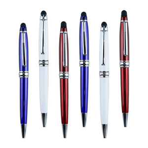 EACAJESS fabbrica personalizzazione all'ingrosso di lusso penna a sfera capacitiva <span class=keywords><strong>apple</strong></span> stilo penna LOGO stampato - Product Image 1