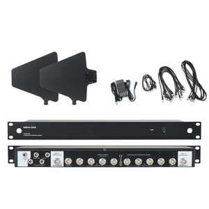 Amplificateur de microphone professionnel UA844 avec connecteur XLR et système de distribution d'antenne à 10 canaux pour la <span class=keywords><strong>communication</strong></span> sans fil - Product Image 5