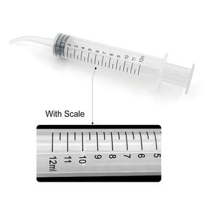 Jeringa de irrigación <span class=keywords><strong>dental</strong></span> transparente desechable al por mayor con punta curva 12ml herramientas de cuidado <span class=keywords><strong>dental</strong></span> suministros dentales - Product Image 5