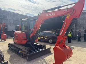 Mini-pelles Kubota d'occasion d'origine du Japon, U40, U35, KX135, 4 tonnes, à bas prix, en vente, EPA CE - Product Image 2