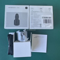 2025 nouveau chargeur de voiture double port charge rapide 100W PD USB C Mini Ttype C Charge pour téléphones mobiles Xiaomi 14/13