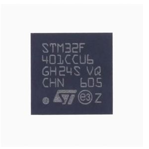 ชิ้นส่วนอิเล็กทรอนิกส์ STM32F401CCU6 ซีรีส์ STM32F หน่วยความจำแฟลช 256 KB หน่วยความจำแรม 64 KB ความเร็ว 84 MHz 32-บิต- UFQFPN-48 STM32F401CCU6 - Product Image 1