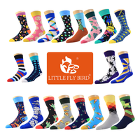 New Crew Knitted Calcetines Hombre marvel Chaussettes Sox 100% Coton Chaussettes sur mesure Concevez votre propre logo personnalisé Chaussettes