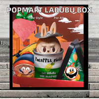 Authentique Officielle POPMART Monsters Presque Caché Série PVC Figurines Trendy Blind Box Cadeaux Mignons pour Garçons-Vente en Gros